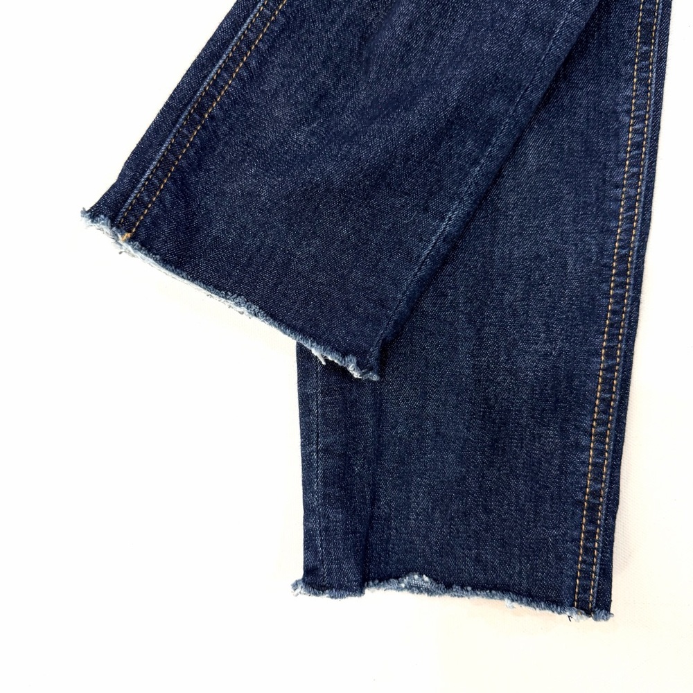 rag & bone 10 Inch Ankle Skinny Raw Hem Jeans Mad River Dark Wash Denim 29 - Picture 5 of 7